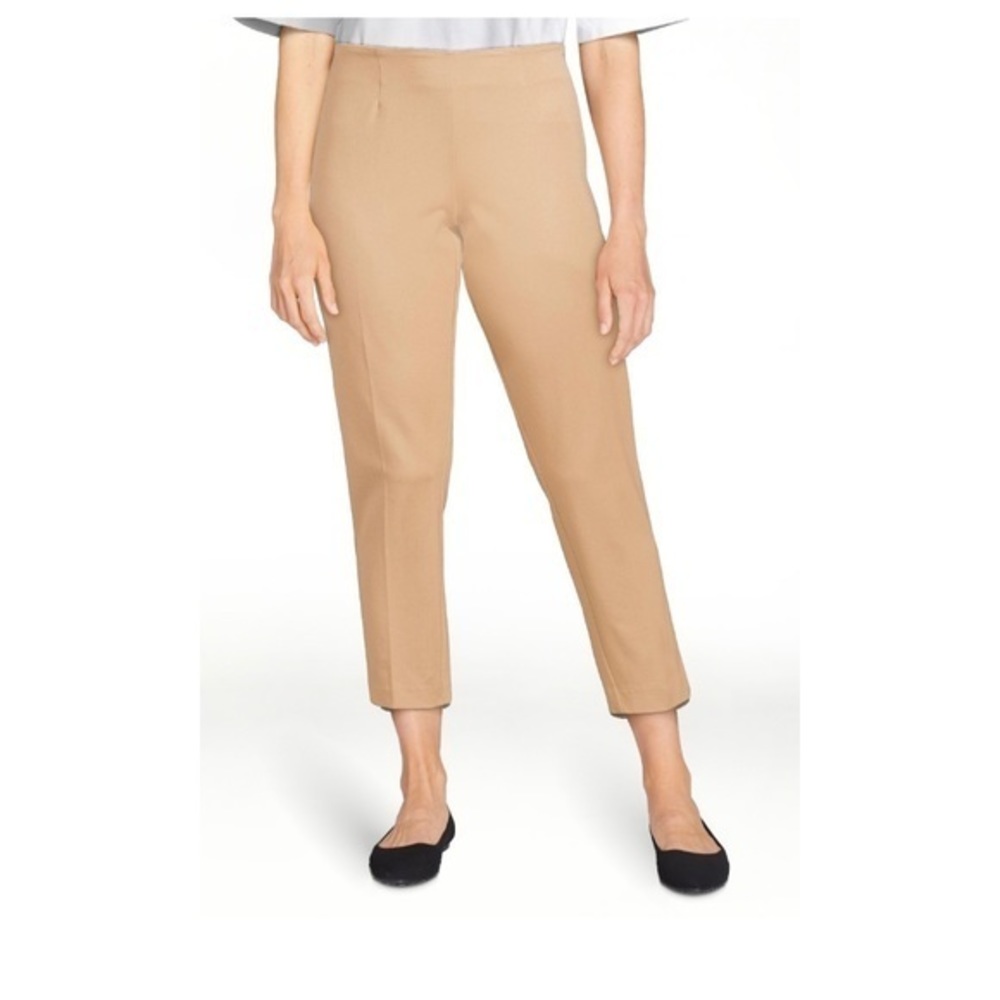 Time and Tru Tan Skinny Four Way Stretch Pants with Side Zipper - Various‎ Sizes